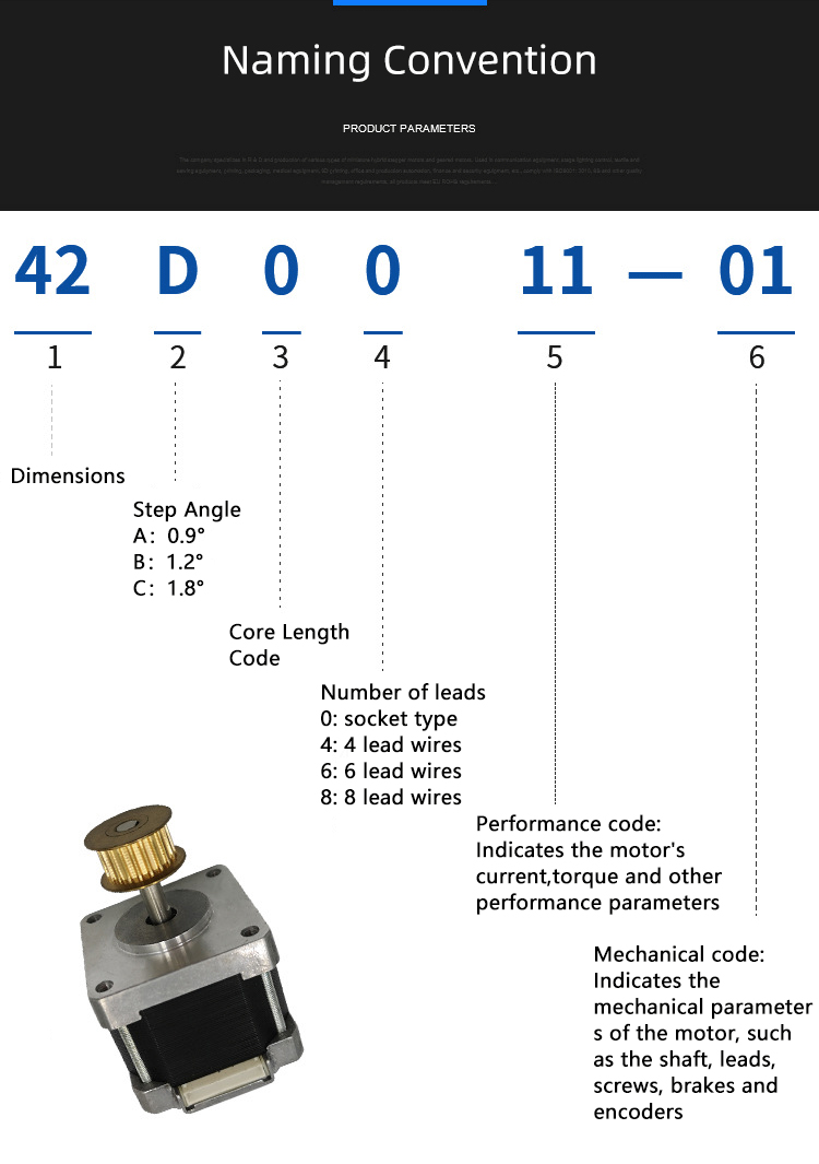 Faradyi Custom Factory Price Closed Loop Stepper Motor High Torque 12V 24V 42 Series Brushless Stepper Motor