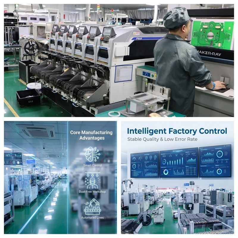 Partial / Full Turnkey PCB Assembly 20 Layers For Any Supply Model
