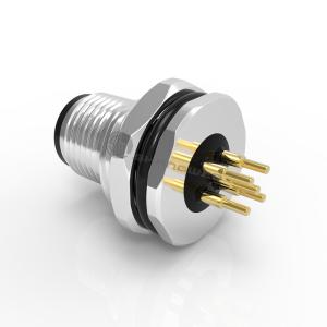 China 20A Copper Alloy Panel Mount Power Connector IP67 Rated PVC/Nylon Insulation Up To 600V wholesale