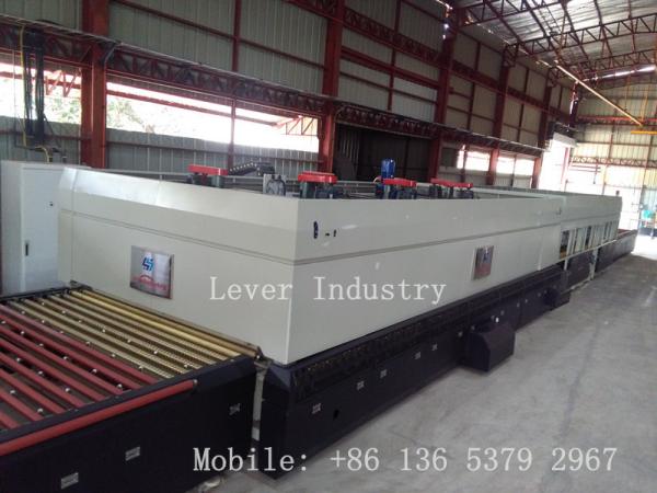 Quality Customized Glass Tempering Furnace with top fans convection for Low emissivity glass for sale