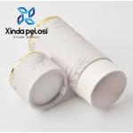 Kraft Essential Oil Round Paper Tube For Tea Wine Cardboard