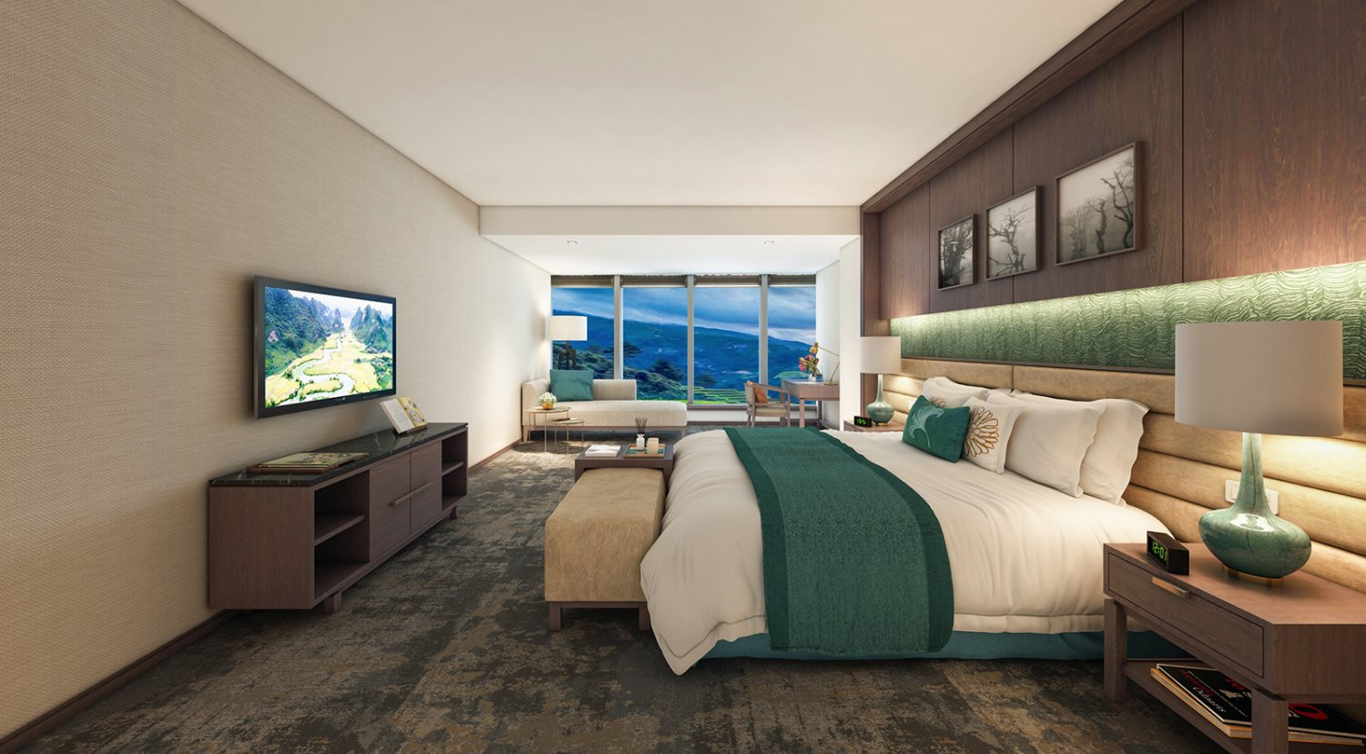 High Standard Hotel Bedroom Furniture Hotel Presidential Suite Full Set