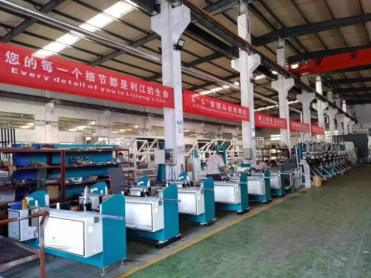 Vertical Insulating Glass Production Line Gas Filling And Pressing Robot With Ai System