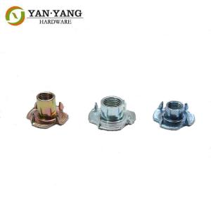 China Furniture Accessory Non-standard custom Four claw nut screw wholesale