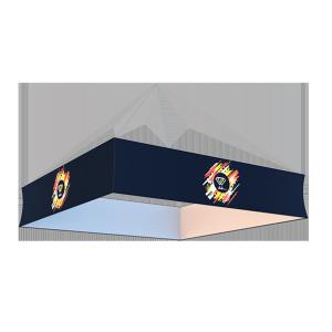 China 14ft 20ft Rectangular Overhead Hanging Trade Show Signs Ceiling Banners wholesale