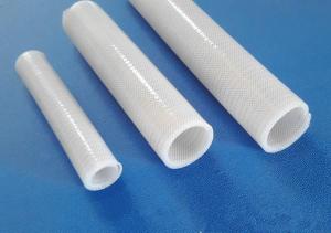 China Platinum Wire Braided Silicone Tubing Kink Resistance For Food Processing wholesale
