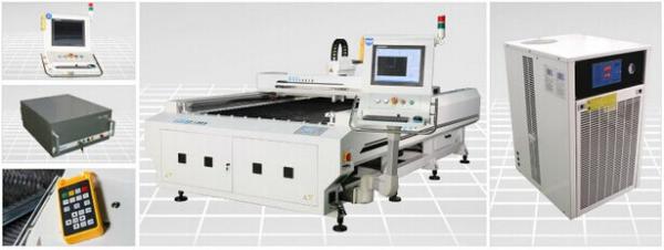 3mm 6mm Stainless Steel Laser Cutting Machine Fast Cam For Craft Gifts / Tube Fittings