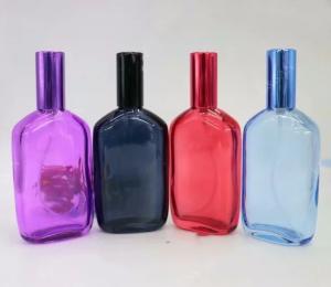 China glass bottleperfume bottle glass 30 mlchina recycled glass bottles black cap plastic wholesale