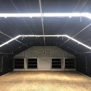China Dimensions Mushroom Herb Grow Shading Light Dep Greenhouse Blackout Film Greenhouse wholesale