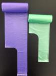 HDPE 30 Liter Colored Garbage Bags ，Plastic High Density Trash Bags 500 *600mm