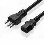 Swiss Plugs Power Cable Plug Mains Wiring Switzerland Plug Black/White 250V