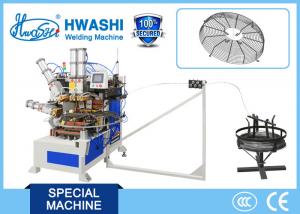 China Spiral Wire Looping Automatic Welding Machine For Industrial Fan Guard Mesh wholesale