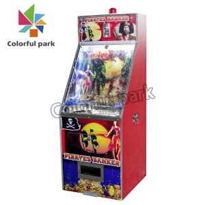 China Tempered Glass Coin Drop Arcade Game Theft Resistant With Tilt Alarm Siren wholesale
