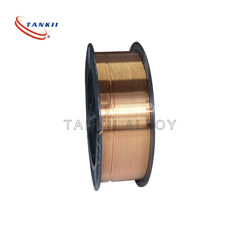 ERCuAl-A1 / Cu6100 Filler Metal Copper Alloy Welding Wire For MIG TIG Overlaying