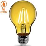 B22 E27 Vintage Dimmable Bulb 240V A60 Yellow Filament Bulb