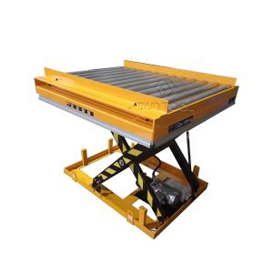 China Mobile Semi Electric Portable Hydraulic Lift Table Platform wholesale