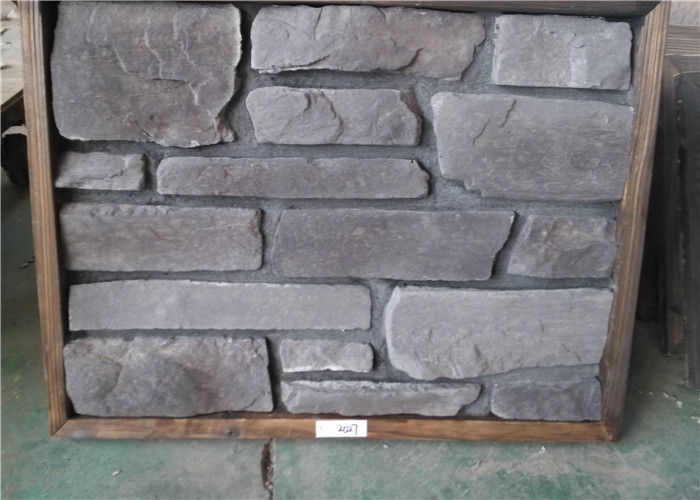 Hotel Decorative Artificial Wall Stone Low Water Absorption