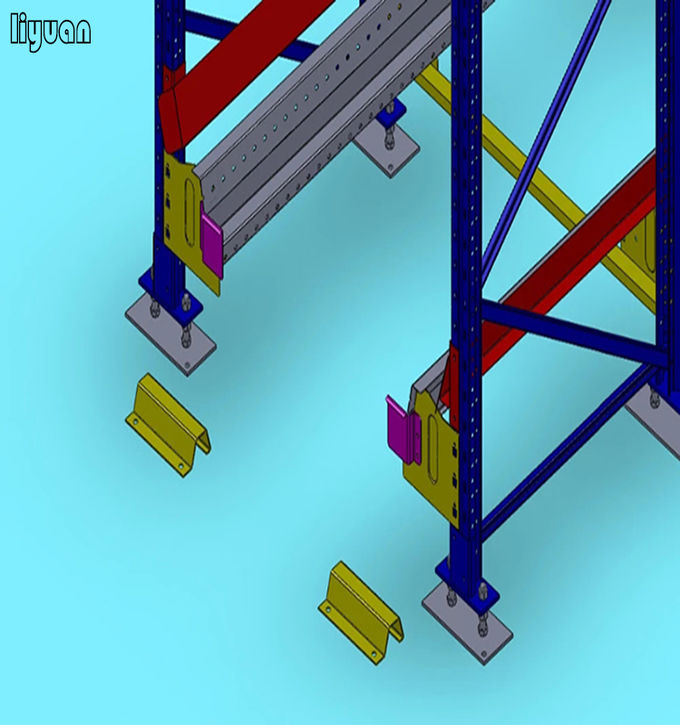 Heavy Duty Very Narrow Aisle Racking VNA Pallet Racking System Storage shelving