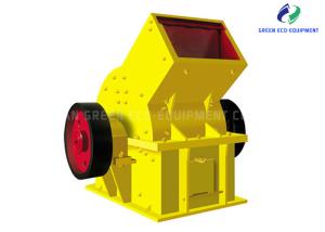 China Yellow Impact Hammer Crusher , Cement Crusher Machine Compact Structure wholesale