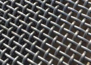 China Locked Ss 316l Crimped Woven Wire Mesh 60 Micron 12.7mm Architectural Screen wholesale