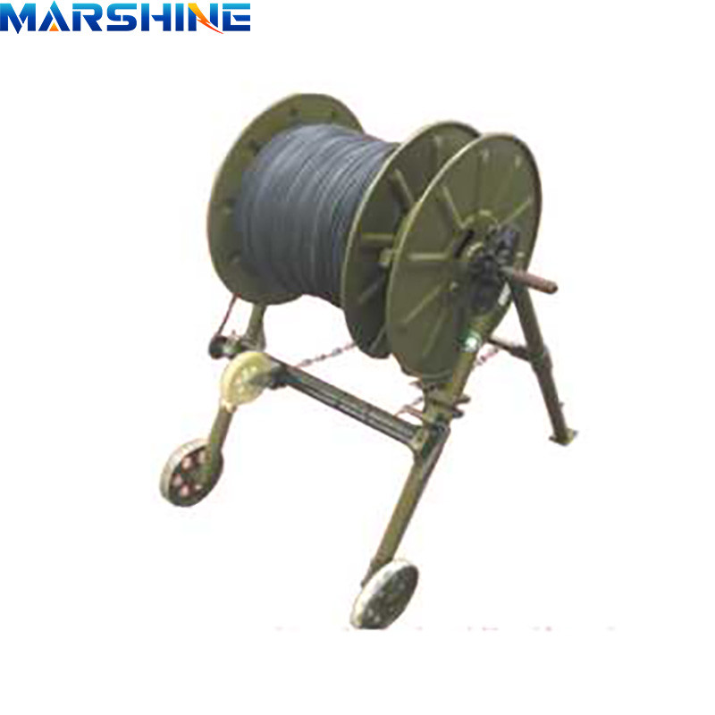 LZP4625-10 Foldable Mobile Wheel Rack Style Fiber Optic Cable Drum Spool Reel
