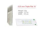 Universal 18 Pin Manual Shading Needles Microblading Blades #316 Stainless Steel