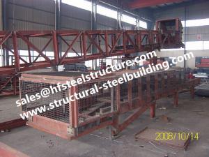 China SGS Industrial Steel Buildings For Towers Chutes Conveyor Frame / Material Handling Equipment wholesale