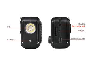 China LED Light Rechargeable FM Radio 400g Portable USB Jack With Bluetooth wholesale