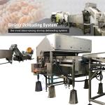 ISO 11.7KW Shrimp Deheading Machine Multipurpose Adjustable Speed