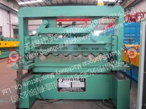 China Corrugated Sheet Cold Roll Forming Machine Thickness 0.4 - 0.8mm Range wholesale