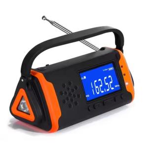 China AM/FM Radio and LED Flashlight Emergency Radio Your Essential Equipment for Emergency Preparedness wholesale