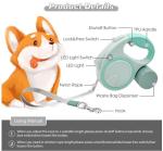 Automatic Retractable Extending Dog Leash Nylon For Outdoor Walking
