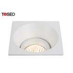 DC12V Square Cob LED Downlight , Fixed Recessed LED Kitchen Ceiling Lights