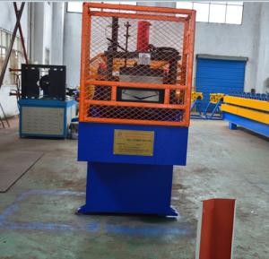 China High Speed Downspout Roll Forming Machine Seamless Valley Gutter Making Machine wholesale