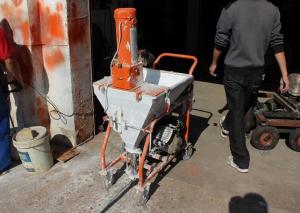 China 4HP Cement Mortar Plastering Machine Smooth Surface Finishing Without Delay wholesale