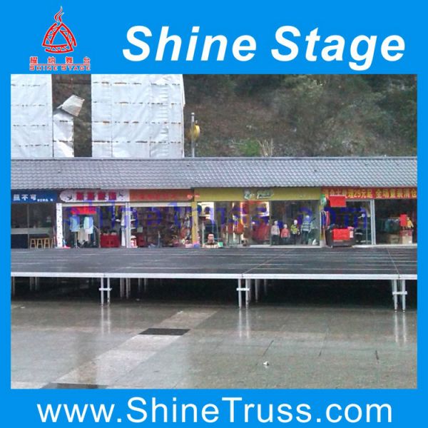 2015 aluminum simple stage for outdoor performances