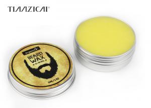 China Organic Shea Butter Jojoba Oil Unscented Beard Balm Mustache Softens 60g wholesale
