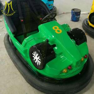 China Hansel amusement playing park electric fiberglass bumper car for adult wholesale