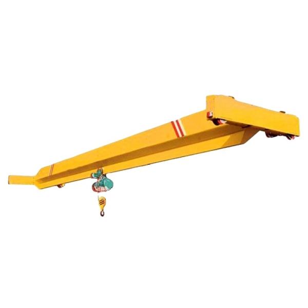 Customized Color Electric 380V Steel Single Girder Overhead Crane With Remote