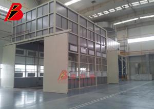 China Visual Metal Wall Fireproof 1.0m Min Automatic Spray Painting Line wholesale