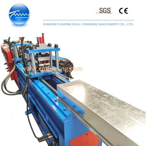 H50 Z Bar Steel Roll Forming Machine 4KW Power PLC Control System
