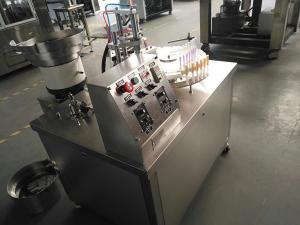China Multi-Nozzle Liquid/Paste/Powder Pharmaceutical Filling Machine With Emergency Stop wholesale