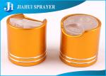 Multi Color Flip Top Cap Dispensing Cosmetic Aluminum Plastic Jar Caps 24 410