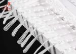 12Cm Polyester Water Soluble Lace Chemical White Fringe Tassel Embroidered Trim