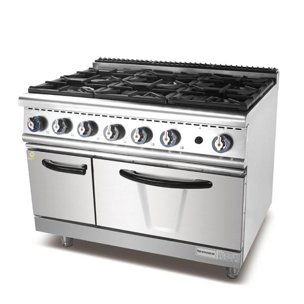 Gas Cooking Equipment Cooking Tools Low Noise Output Power 49.6KW LPG 56KW for