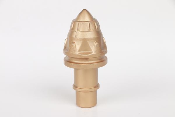 Durable Tungsten Carbide Bullet Teeth Hydraulic Piling Rig Parts For Foundation