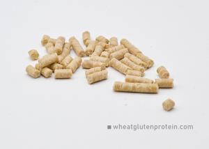 China 75% Vital Wheat Gluten Pellet Nutrient Additive For Aquaclture Increase Feed Nutrition wholesale