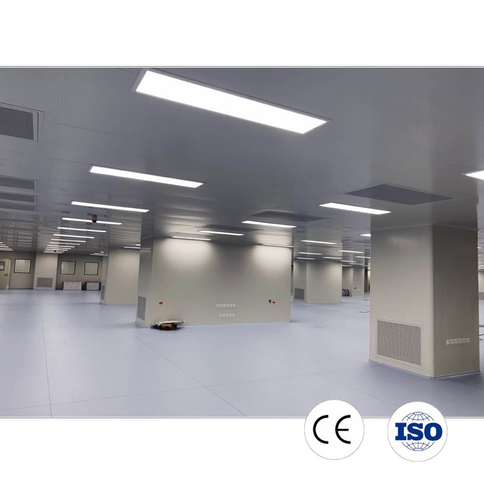 On‑Site Assembled Industrial Cleanroom Contamination Control Enclosure Tailored for Electronics Fabrication Lines