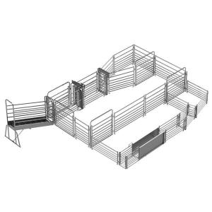 China Portable Galvanized Livestock Fencing OEM ODM Galvanized Cattle Fence ST35 ST52 wholesale