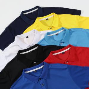 China Factory Custom Embroidered Polo Shirt Golf Sports Quick Drying wholesale
